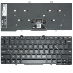 Πληκτρολόγιο Laptop Keyboard for Dell Latitude 5400 5401 5411 5410 7400 GY5TC 0GY5TC Black US layout OEM(Κωδ.40770US)