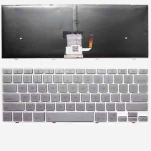 Πληκτρολόγιο Laptop Keyboard for Haier Hasee S310 XS-3000 X4-SL5S1 KL7S1 SL5T1 US layout White Frame with Backlight OEM(Κωδ.40837USBL)