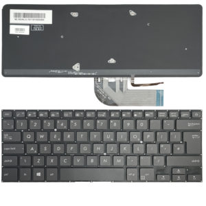 Πληκτρολόγιο Laptop Keyboard for ASUS PRO B9440U B9440UA 0KNX0-F620UK00 NSK-WJ1BU 0KN1-181UK13 9Z.NDABU.10U UK layout Black OEM(Κωδ.40842UKNOFRBL)