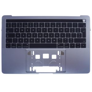 Πληκτρολόγιο - Laptop Keyboard Palmrest για Apple MacBook Pro 13 A1706 2016 2017 EMC 2978 EMC 3071 EMC 3164 B661-07951 Touch Bar UK Grey ( Κωδ.40542UKTOPCASEGREY )