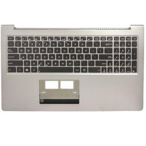 Πληκτρολόγιο Laptop Keyboard for ASUS UX52VS UX52 NX51A US Palmrest Grey OEM(Κωδ.40902USSILVERPALM)