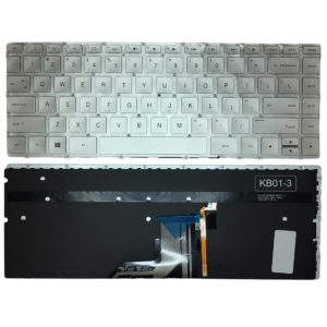 Πληκτρολόγιο Laptop - Keyboard for HP Spectre X360 13-w000nv 13-w001nv OEM (Κωδ. 40672USSILVERBL)