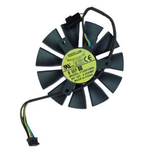 Ανεμιστηράκι - Fan B - GPU Cooling Fan for Asus Strix GTX 750TI GTX950 GTX960 GTX 950 GTX 960 GTX1060 GTX1050 R9 285 R9 370 R9370 R9285 T128010SH T128010BH 75MM 40MM OEM(Κωδ. 80825)