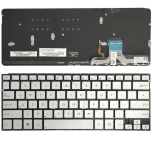 Πληκτρολόγιο Laptop Keyboard for ASUS UX301 UX301L UX301LA US Silver with Backlit OEM(Κωδ.40888USSILNOFRBL)