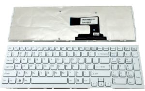 Πληκτρολόγιο Laptop Sony Vaio VPC-EL VPCEL Series White US (Κωδ.40115USWHITE)