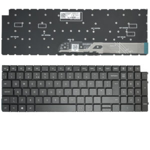 Πληκτρολόγιο Laptop - Keyboard for Dell Inspiron 15 3511 3515 Inspiron 15 5510 5515 7510 0270N7 07K5RR 0K10GT UK Layout Black (Κωδ. 40705UK)