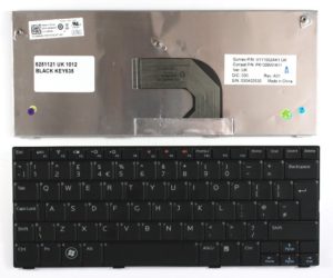 Πληκτρολόγιο Laptop Dell Inspiron MINI 1012 1018 10-1012 MINI 10-1014 10-1018 MP-09K63US-698 0V3272 V3272 V111502AS 0K4PHV MP-09K63US-698 0K4PHV 0NFYPV 0V3272 60G8C MMWR2 MP-09K6-698 UK BLACK KEYBOARD(Κωδ.40022UK)