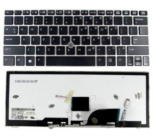 Πληκτρολόγιο Ελληνικό-Greek Laptop Keyboard HP EliteBook 2170p 2170 SG-49430-X2A SG-49400-2EA SN8111 90.4RL07.T0L 70068-151 693362-071 with pointer GR Silver Backlight (Κωδ.40313GRSILVERBACKLIT)