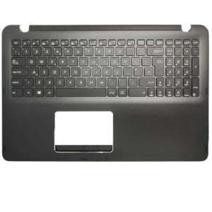 Πληκτρολόγιο Laptop Keyboard for ASUS N543U Q524U Q553UB US Palmrest Black OEM(Κωδ.40899UKPALM)