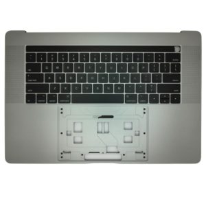 Πληκτρολόγιο Laptop Apple MacBook Pro 15 (2017) Touch Bar A1707 EMC 3162 MPTR2LL/A MPTT2LL/A 661-06377 Space Grey Top Case Laptop Keyboard (Κωδ. 40626USTOPCASE)