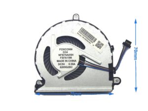 Ανεμιστηράκι Laptop - CPU Cooling Fan HP	15AU102NV 856359-001 (Κωδ. 80352)