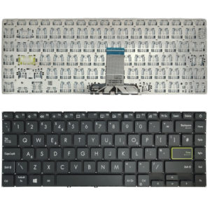 Πληκτρολόγιο Laptop Keyboard for Asus VivoBook S14 S433 S433EA S433EQ S433FA S433FL S433JQ US Black OEM(Κωδ.40894USNOFR)