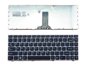 Πληκτρολόγιο Laptop Lenovo IdeaPad Z470 Z475 Z370 Z470A US MP-10A13US-6862 (Κωδ.40267US)