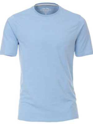 REDMOND Ανδρικό γαλάζιο κοντομάνικο T-Shirt, regular fit, Χρώμα Γαλάζιο, Μέγεθος 5XL