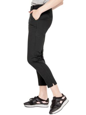 S.OLIVER Γυναικείο μαύρο ελαστικό παντελόνι 04.899.76.4872.9999.34., Χρώμα Μαύρο, Μέγεθος 46