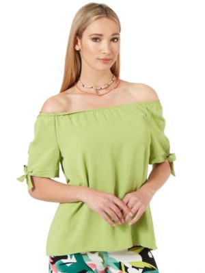 ANNA RAXEVSKY Γυναικεία λαχανί μπλούζα B22125 LTGREEN, Χρώμα Πράσινο-Λαδί, Μέγεθος XXL