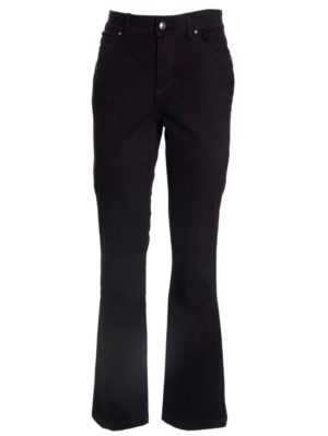 SARAH LAWRENCE Μαύρο ελαστικό ψηλόμεσο παντελόνι καπαρντίνας, Χρώμα Μαύρο, Μέγεθος 27