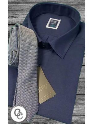 CANADIAN COUNTRY Ανδρικό μπλέ μακρυμάνικο πουκάμισο 3300 Color 3, Χρώμα Μπλε Σκούρο, Μέγεθος L