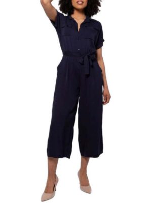 MADE IN ITALY Γυναικεία μπλέ navy φόρμα παντελόνα 29/7021Q Navy, Χρώμα Μπλε Σκούρο, Μέγεθος XL
