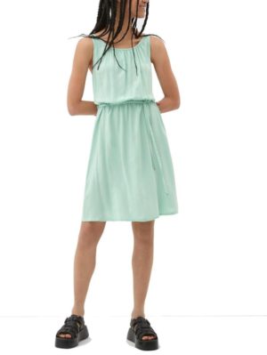 S.OLIVER Τυρκουάζ αμάνικο φόρεμα 2132725-6092 Pastel Turquoise, Μέγεθος 40
