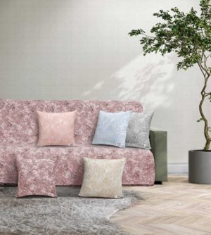 ΡΙΧΤΑΡΙ FERN WINE Βυσσινί Ριχτάρι διθέσιου καναπέ: 170 x 250 εκ. MADI
