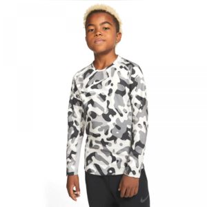 Nike Pro Παιδική Ισοθερμική Μπλούζα Camo