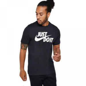 Nike Ανδρικό T-shirt Μαύρο Just Do It