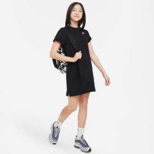 Nike Sportswear Μπλούζα-Φόρεμα για Μεγάλα Κορίτσια Μαύρο