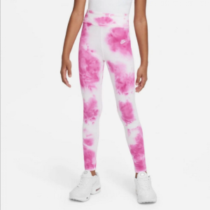 Nike Παιδικό Κολάν Tie-Dye Σχέδιο Φούξια Σύννεφα