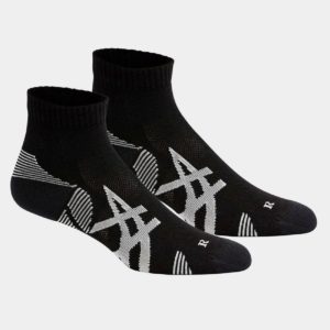 Asics Cushion Κάλτσες για Τρέξιμο Run Quarter 2 Ζεύγη