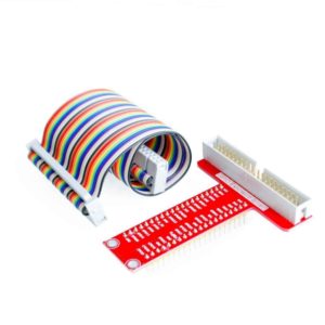 GPIO Cobbler Extension Board + 40 Pins Rainbow Cable for Raspberry Pi