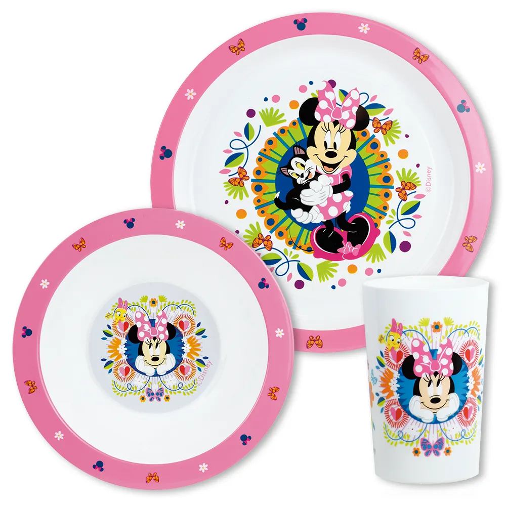 Minnie Mouse παιδικό σερβίτσιο φαγητού (006324)