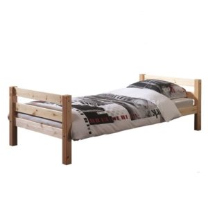 Κρεβάτι ξύλινο PINO φυσικό 209Μx98Πx63Υ