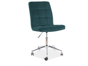 Καρέκλα Γραφείου 020 βελούδο Πράσινο 45Μx40Πx97Υ