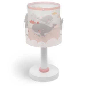 Whale Dreams Pink επιτραπέζιο φωτιστικό (61171S)