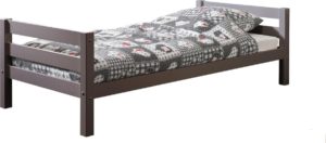 Κρεβάτι ξύλινο PINO γκρι 209Μx98Πx63Υ