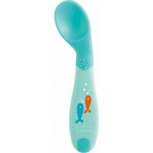 Κουτάλι Σιλικόνης Baby s First Spoon 8m+ Blue Chicco F01-16100-20
