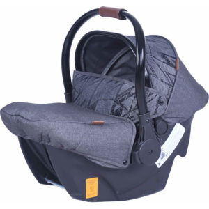Παιδικό κάθισμα αυτοκινήτου Carello Cocoon 0+ Lava Black 0-13 κιλά + Δώρο Αυτοκόλλητο Σήμα ”Baby on Board”