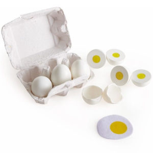 Hape Playfully Delicious Egg Carton - Συσκευασία Με Αυγά 6 Τεμ. E3156