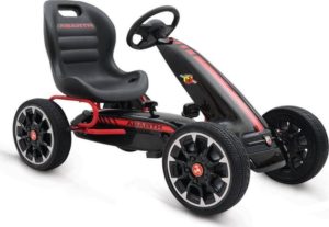 Παιδικό Αυτοκινητάκι Cangaroo Go Kart Assetto, Black