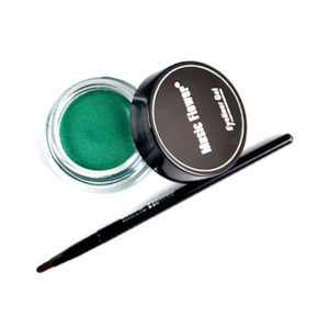 MUSIC FLOWER Χρωματιστό Eyeliner Gel με Πινέλο 57g 5#-Πράσινο