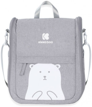 Kikka Boo Travel Bag 2 in 1 Τσάντα Μετατρεπόμενη σε Κρεβάτι Bear Grey 31108020045