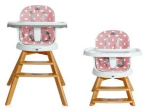 Lorelli Napoli 3 σε 1 Περιστρεφόμενη Παιδική Καρέκλα Φαγητού - Pink Bears 10100472133