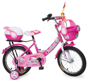 Παιδικό Ποδήλατο BMX 16 Moni 1682 Με καθρέφτη και κουδουνάκι - 4 έως 8 ετών - Ροζ