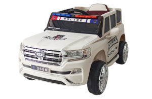 Chipolino SUV Patrol Police 6V Ηλεκτροκίνητο Παιδικό Περιπολικό με Αξεσουάρ 3+ ετών Λευκό ELJPPL0231W