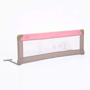 Cangaroo Bedrail Προστατευτική Πτυσσόμενη μπάρα/κάγκελο κρεβατιού - 130 x 43.5 εκ - Ροζ