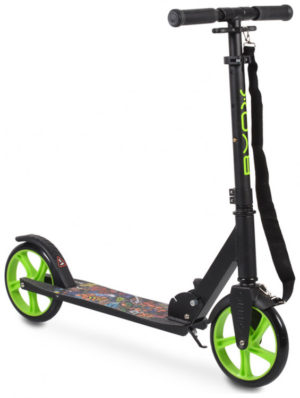 Byox Flurry Scooter Αναδιπλούμενο Παιδικό Πατίνι με 2 τροχούς Green 3800146226756