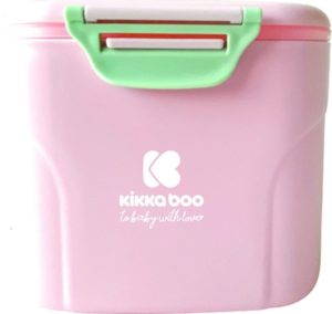 Kikka Boo Δοχείο για γάλα σε σκόνη με Κουτάλι 160ml - Ροζ (31302040061)
