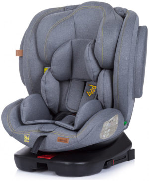 Chipolino 4Kid 0-36 kg I-SIZE Παιδικό Κάθισμα Αυτοκινήτου 360 ° περιστροφή Platinum STK4K02202PL