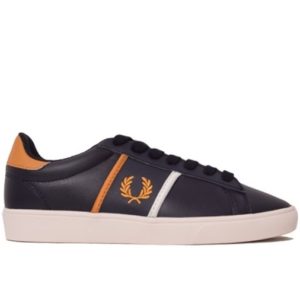 Fred Perry Παπούτσι Ανδρικό - Spencer Leather/Tipping - Navy